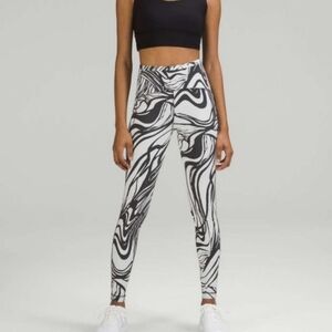 Lululemon Swift Speed High Rise Leggings Size 6 Graphite Gray